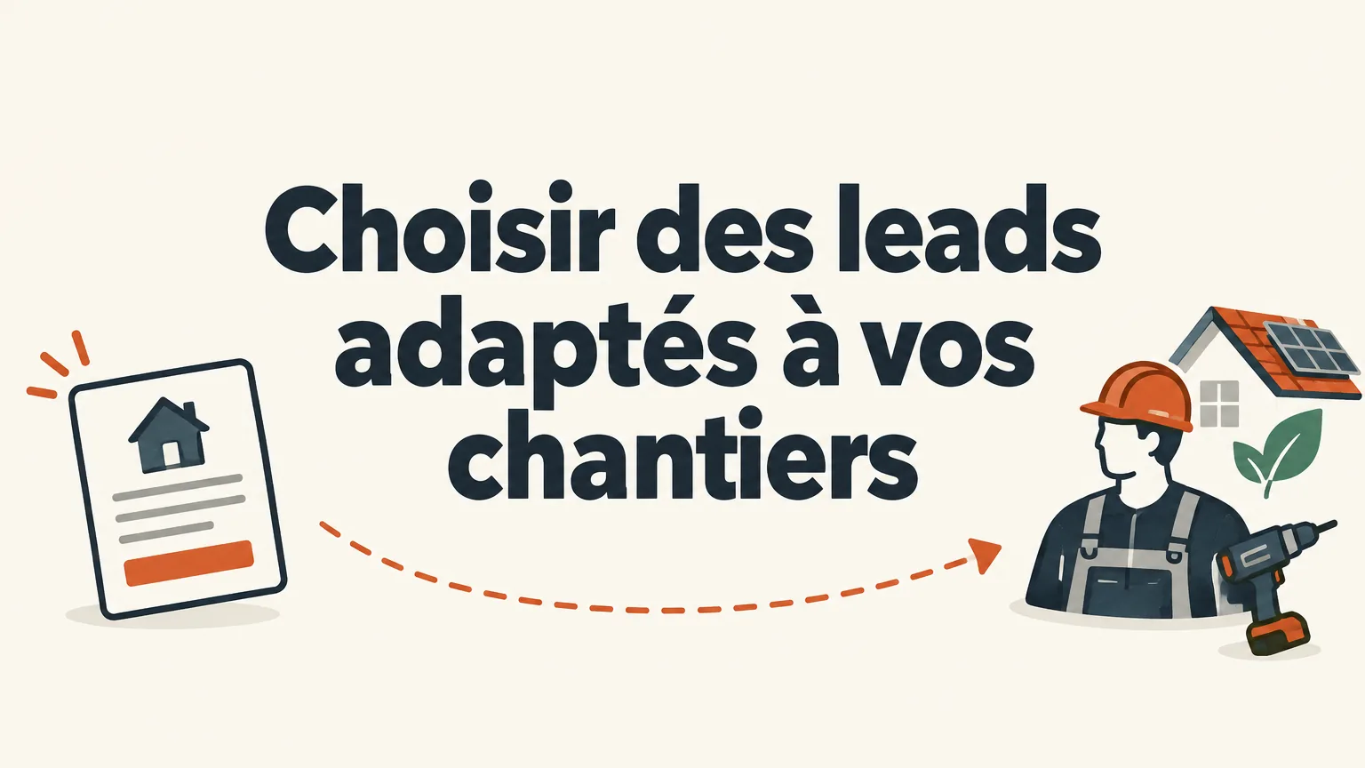 Une demande de travaux transmise à un professionnel unique