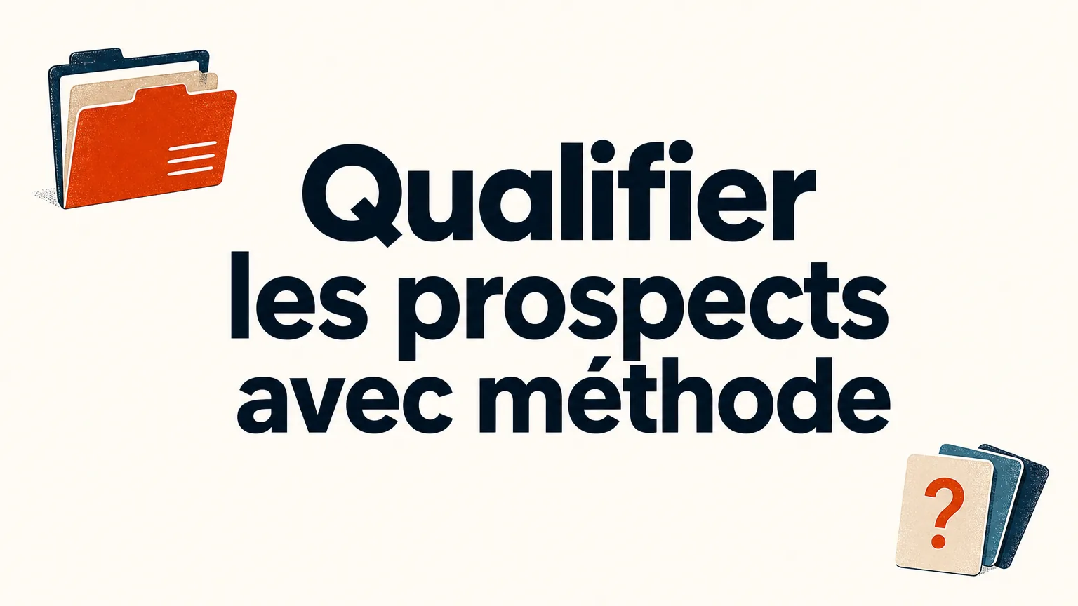 Cinq méthodes convergent vers une opportunité commerciale qualifiée