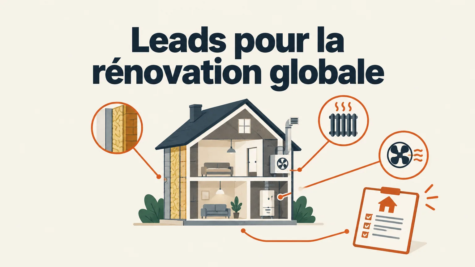 Illustration d’un projet combinant plusieurs travaux de rénovation énergétique